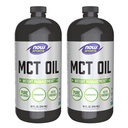 Şimdi Gıdalar MCT Oil, 32 Ounce (Pack Of 2) (packing değişebilir)