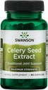 Swanson Herbs- Celery Tohumu - Maksimum Güç - 150 mg 60 Capsules