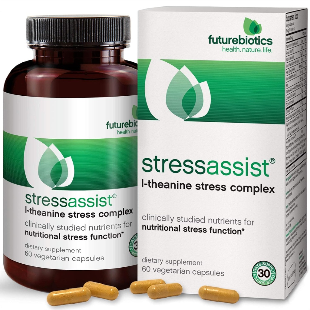 Futurebiyotiks StressAssist 60 Vegetarian Capsules
