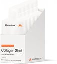 Momentous Collagen Shot Supplement - Hydrolyzed Bovine Collagen & Vitamin C Ortak, Bone, & Connective Tissue Health - NSF Spor için sertifikalı - Mango Orange - 25g/Serving - 15 Hizmet