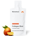 Momentous Collagen Shot Supplement - Hydrolyzed Bovine Collagen & Vitamin C Ortak, Bone, & Connective Tissue Health - NSF Spor için sertifikalı - Mango Orange - 25g/Serving - 15 Hizmet