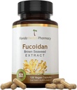 Florida Herbal Eczanesi, Fucoidan Supplement Capsules (120 Capsules) 50 mg per Capsule, 100 mg Servis