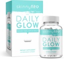 SkinnyFit Daily Glow: Saç, Skin ve Nails Youthful-Baking Skin, Brighter Complexion, (60 Capsules)
