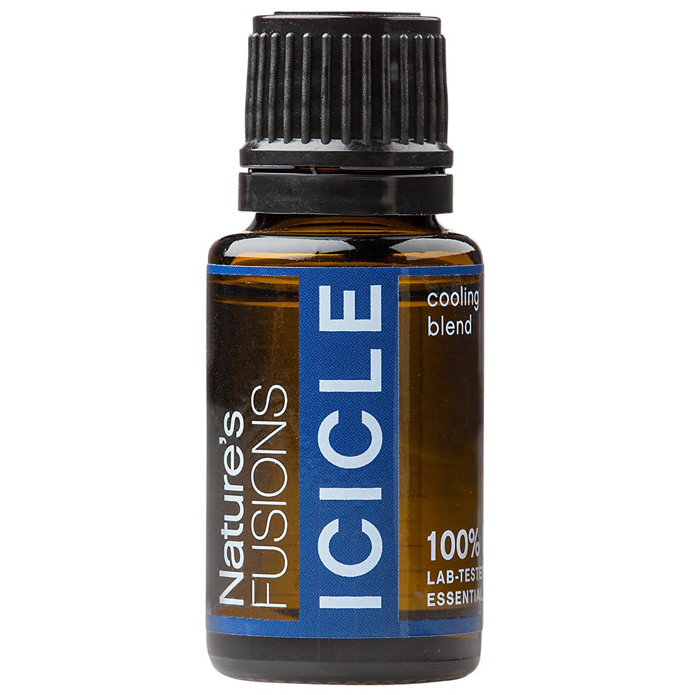 Nature's Fusions Meno-Cool, 100 Pure ve Natural Essential Oil Mix for Aromaterapi and Topical Use, .5 Fl Oz (1.5 $ 1 (15 mL)