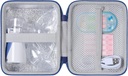 Aenllosi Hard Storage Case, Yetişkinler ve Çocuklar için Portatif Nebulizer ile uyumlu, El Inhaler Vakayı Hareket Ediyor, Atom Makine & Tıp (Sadece)