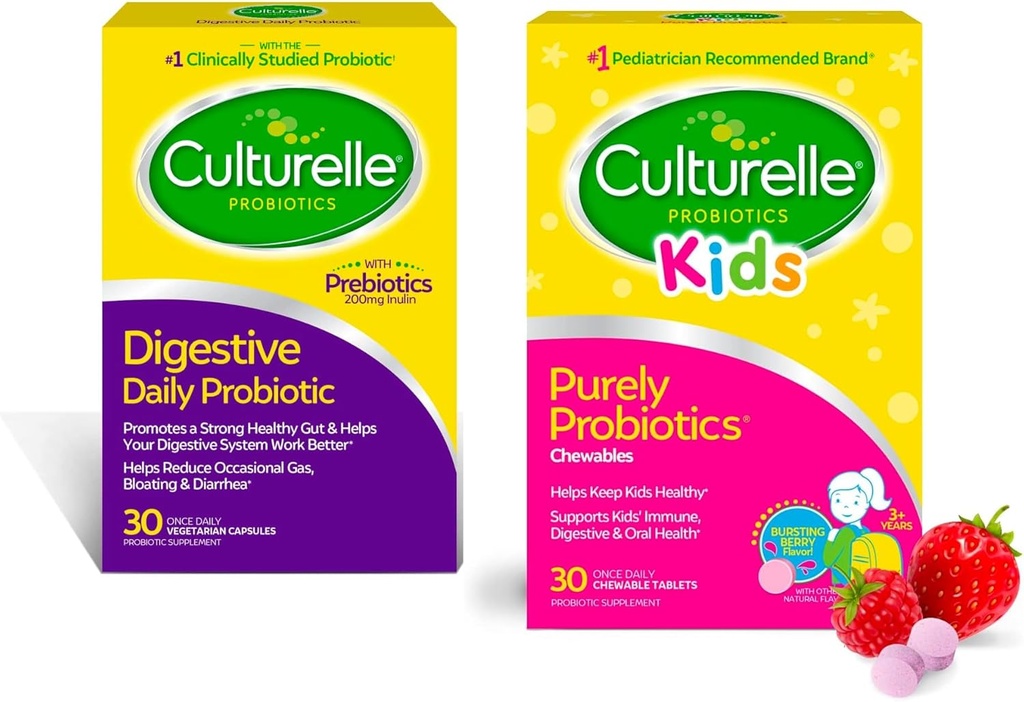 Culturelle Digestive Health / Παιδιά Μασώμενα Bundle