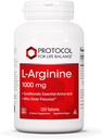 PROTOCOL FOR LIFE BALANCE L-Arginine 1000 mg - Amino asit - Urea Detox - Protein Koruma - 120 Veg Caps