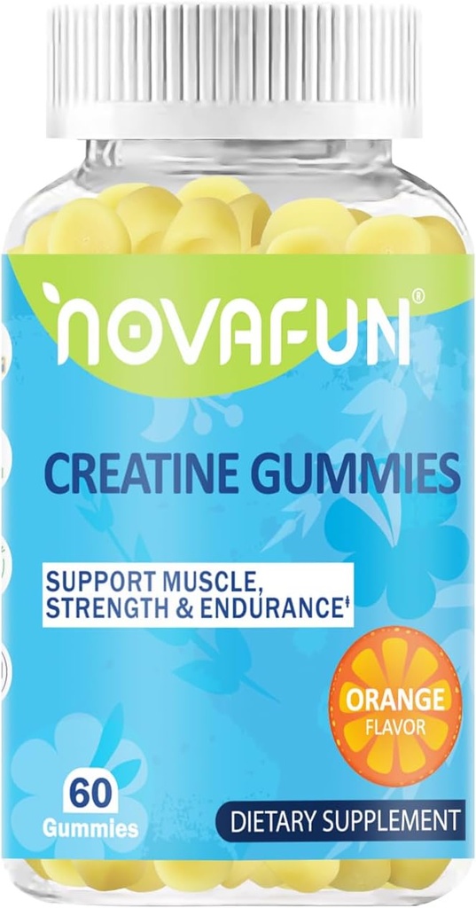 Tinatine Supplements, 1500 mg Tinatine Monohidrat Kas Güçlü, Endurance, Workout Performansı, Vejetary & Gluten-Free, Orange Flavor, 60 Count Count Count Count