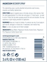 Σπρέι σώματος Wintergreen Μαγνήσιο, 3.4 fl oz – Fast-Absorbing Recovery Mist for Pain Relief, Cramping, and Mus Recovery, Non-Grazy Formula for Post-Expercise or Sports