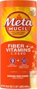 Metamucil Sparkling Fiber Supplement + Vitaminler, Bitki bazlı Psyllium Husk Toz C, D & B12, Digestive Health, Citrus Flavored, Sugar-Free, 90 Hizmetler