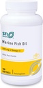 Klaire Labs SFI Health Marine Fish Oil - Ultra Pure 300 Milligrams EPA & 200 Milligrams DHA Omega 3 Unflavored Fish Oil with No Fishy Taste, Cholesterol-Free & Gluten-Free (100 Softgels)