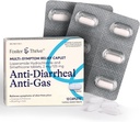 Foster & Thrive Loperamid Hydrochloride ve Simethicone Anti-Diarrheal Anti-Gas Multi-Symptom Relief, 48 Caplets, Diarrhea, Gas, Bloating, Cramps & Basınç, 12 Caplets (Pazarlama)