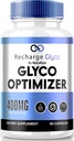 Recharge Glyco Capsules, Recharge Glyco-Optimizer for Health and Wellness, All Natural Glyco Support, Resmi Glyco Optimizer, RechargeGlyco Yorumları (60 Capsules)