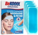 BeKOOOL Migraine Gel Sheets - 4 Kont