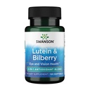 Swanson Standartlaştırılmış Lutein & Bilberry - Doğal Supplement Göz Sight & Eye Health - Formula Eye Fatigue & Strain - (120 Softgels) azaltmaya yardımcı olmak - (120 Softgels)