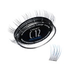 Lashify Curl 12mm Gossamer Eyelash, Ombre Blue'da Bir Doğal Bakış için Easy Sahte Lashes