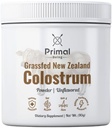 Πρωτεύων Όντας Grassfed Beef Colostrum - Υποστηρίζει την ανοσοποιητική λειτουργία, την υγεία των ούλων, τα μαλλιά, την καταπολέμηση της γήρανσης, την αθλητική απόδοση, την αποκατάσταση - 90 γραμμάρια άγευστη σκόνη, 3000 mg ανά υπηρεσία