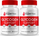 Super Flow Χάπια Advanced Blood Support Formula Supplement, SuperFlow κάψουλες αίματος - Μέγιστη δύναμη, Super Flow Όλα τα φυσικά χάπια Formula, SuperFlow κάψουλες Κριτικές Blood Support (2 Pack)