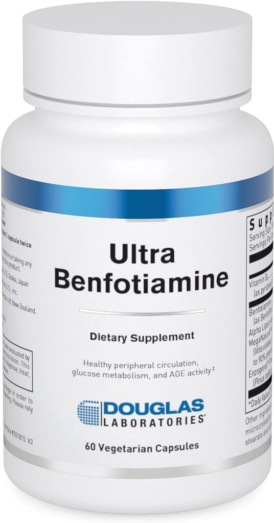 Douglas Laboratories Ultra Benfotimin | Destekler Circulation, Nervous System, and Metabolism | 60 Capsules