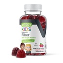 Viteey Prebiyotik Kids Fiber Constipation Relief, Digestive Health Regularity Support, Natural Kilo Support - Fiber 4g, Zero Sugar eklendi, Vegan, Gluten Free - Tasty Chewable Fruit Flavored Gummy