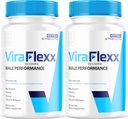 (2 Pack) Erkekler için ViraFlexx Pro Capsules, Original ViraFlexx Pro Erkek Destek Pills All Natural Support General Health, ViraFlex Premium Advanced Formula, Vira Flexx Yorumlar, 120 Capsules for 2 months