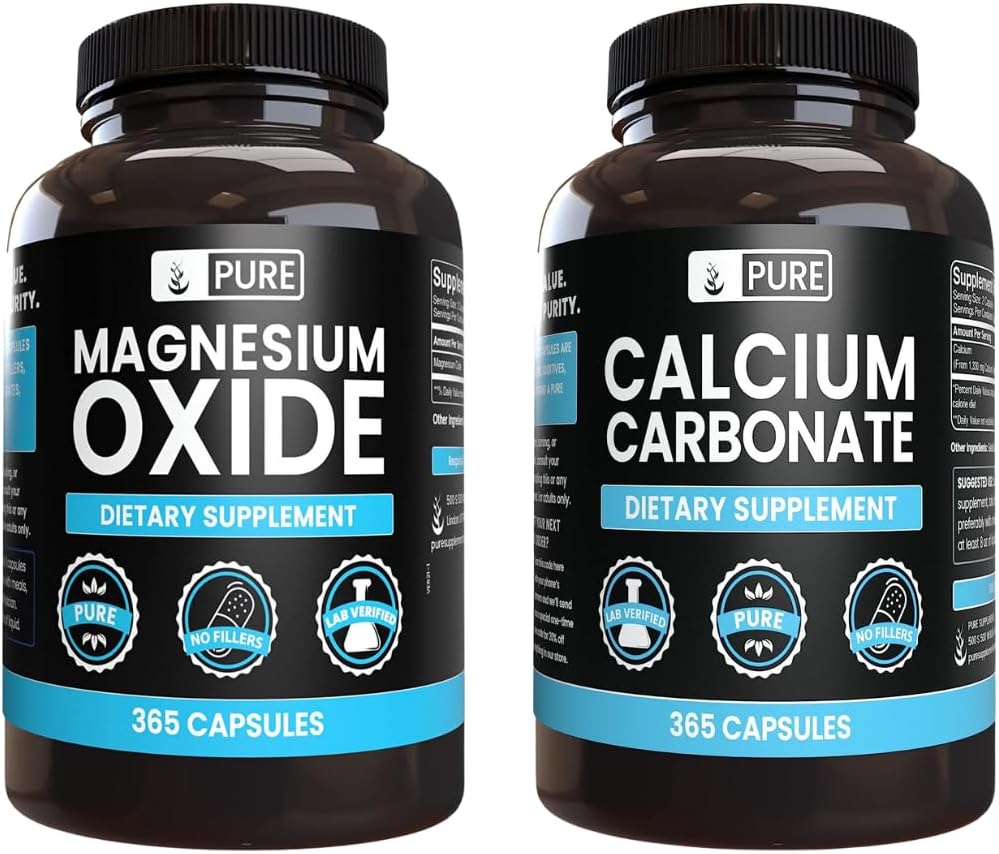 Pure Original Materialsselli Carbonate ve Hoffman Sche, 365 Capsules Her, No Fillers, Alwasy Pure