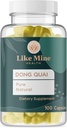 Mine Dong Quai (100 Capsules), Pure & Natural, No Fillers veya Katkılar, Gluten Free, Herbal Supplement for Women
