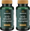 Swanson Sod Gliadin Kompleksi 300 mg 60 Caps (2 Pack)