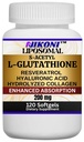 Nikoni Liposomal S-Acetyl L-Γλουταθειόνη Resveratrol, Hyaluronic Acid & Collagen 500 mg-120 Softgels