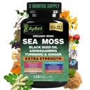Βιολογικό Ιρλανδικό Moss, Μαύρο Λάδι Σπόρου, Ashwagandha, Turmeric, κάψουλα Ginger, Bladderwrack, Burdock, VIT C&VIT D3, Elderberry, Manuka Honey, Dandelion, Κίτρινη προβλήτα, μηλίτη ξύδι μήλου, Halal, Vegan