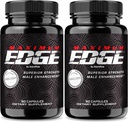 (2 Pack) Maksimum Edge Erkek Pills - Erkekler için en fazla Edge Capsules, Genel Wellness ve Peak Performansı için Daily Formula Tamam, Yorumlar (120 Capsules)