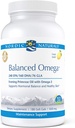 Nordic Naturals Pro Balanced Omega - Fish Oil and Evening Primrose Oil, 240 mg EPA, 160 mg DHA, 76 mg GLA, Destekler Hormonal Denge ve Sağlıklı Cilt*, 180 Soft Gels