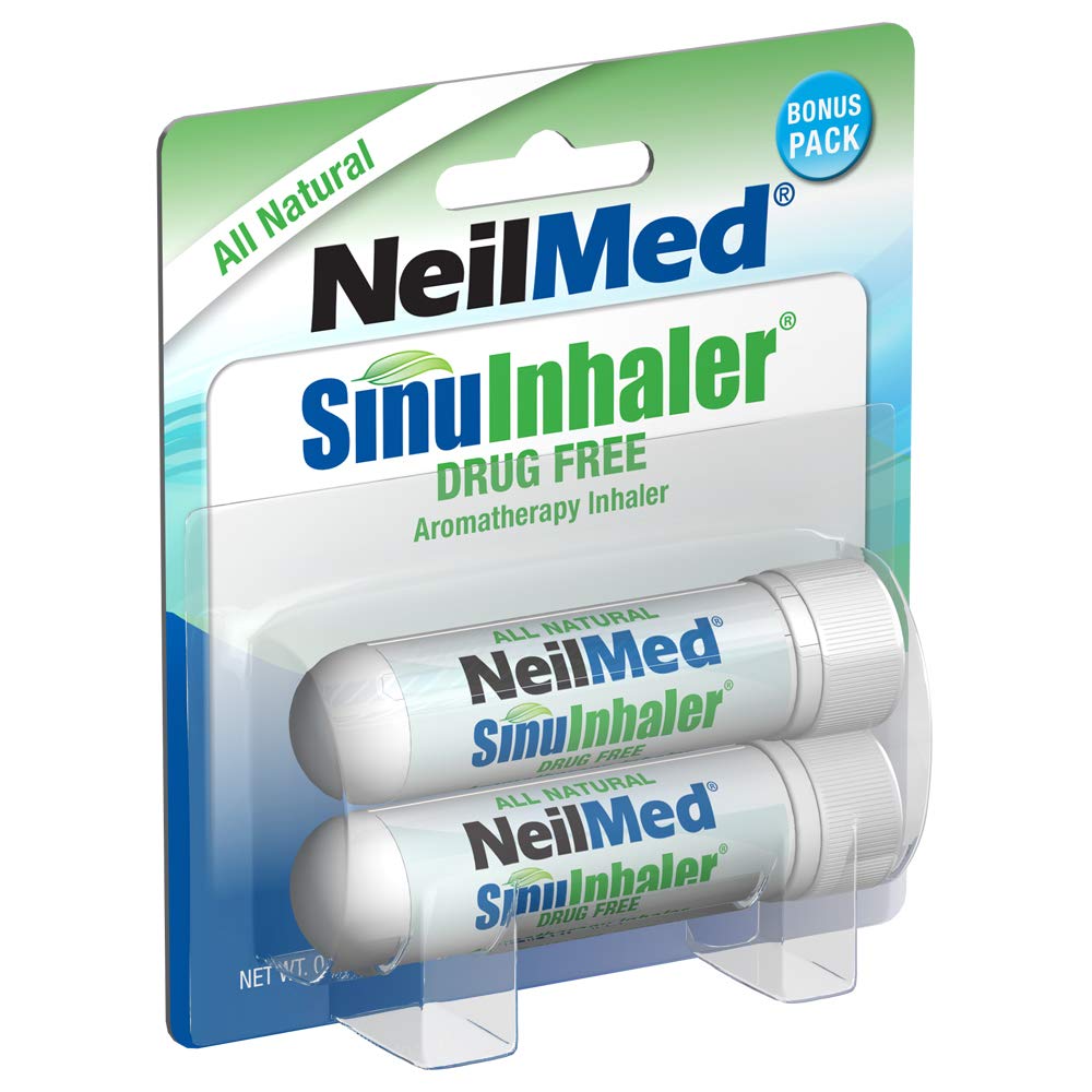 NeilMed SinuInhaler Natural Non Medicated Aromaterapi Inhaler (Bonus Pack) 2 Kont (Pazar 1)