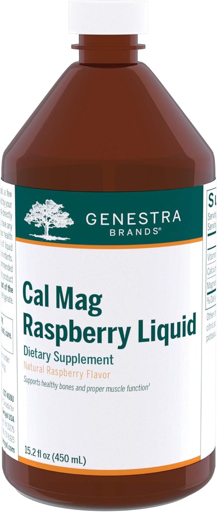 Genestra Brands Cal Mag Raspberry Liquid 