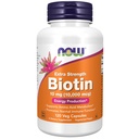 Şimdi Gıdalar Tamamlıyor, Biotin 10 mg (10.000 mcg), Ekstra Kuvvet, Enerji Üretimi*, 120 Veg Capsules