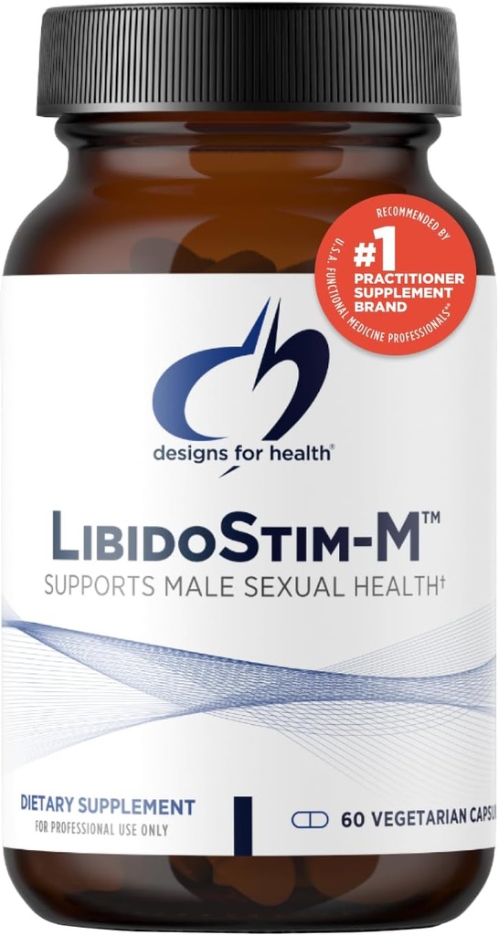 Sağlık LibidoStim-M için tasarımlar - Tribulus ile Erkekler için Formula, DIM + Horny Goat Weed - Non-GMO + Gluten Free Herbal Supplement Normal testosteron (60 Capsules) Yardım etmek için
