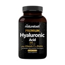NatureBell Hyaluronic Acid Supplements 250mg | 240 Capsules, Biotin 5000mcg & Vitamin C 25 mg, 3 in 1 Support