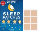 Yetişkin Ekstra Güçlü Uyku Yardımı Patch Melatonin Restful Nights Time-Released Formula Skin Jet Lag Travel Friendly Last All Night Men and Women Better Morning 72 Pack