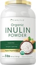 Carlyle Organic Inulin Toz 48oz | Prebiyotik Fiber Kudüs Artichoke | Vegan, Vegetarian, Non-GMO & Gluten Free Supplement Supplement Supplement