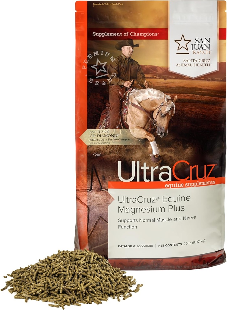 UltraCruz® Equine Magnezyum Plus, 20 lb