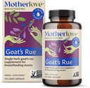 Motherlove Goat’s Rue (120 Liquid caps) Συμπληρώματα Γαλουχίας για την ανάπτυξη ιστού του μαστού και την υποστήριξη της προσφοράς μη-ΓΤΟ, βιολογικά βότανα, Vegan, Kosher, χωρίς σόγια