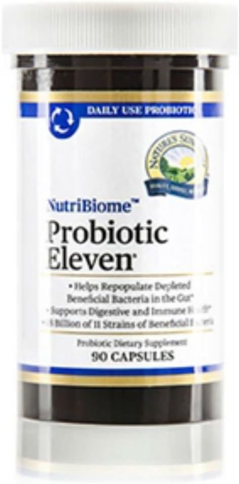 Nature's Sunshine Probiyotik Eleven 90 Capsules (Pack of 4)