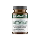 NutraMedix Nattokinase Supplement - Nattokinase 2000 FU per Service - Heart Health and Health Circulation - Gluten + Dairy-Free (60 Capsules)