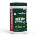 Greens First Original Greens Toz - 49 Superfoods - Organik Meyveler & Veggies - Prebiyotikler, Probiyotikler & Digestive Enzymes - Antioksidan - Süt Free, Vegan & Non-GMO (Berry, 60 Hizmet)