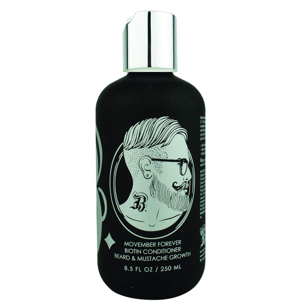 Biotin Beard Büyüme ve Şer-(High Potency) Beard Care with Biotin-for Best Beard growth-Beard Situationer for Grooming-Movember Forever Biotin Face Durumer 8.5oz.