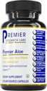 Premier Research Labs Premier Aloe - Aloe Vera Capsules, Aloe Vera Supplement, Acemannan, Aloe Pills for Digestive Health & Immune Support, Aloe Gel Ekstras - 30 Vegetarian Capsules,