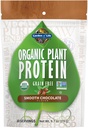 Life Organic Plant proteini Smooth Chocolate Toz, 10 Hizmet - Vegan, T Free & Gluten Free Plant Based Shake with 1 Milyar CFU Probiyotiks & Enzymes, 15g Protein
