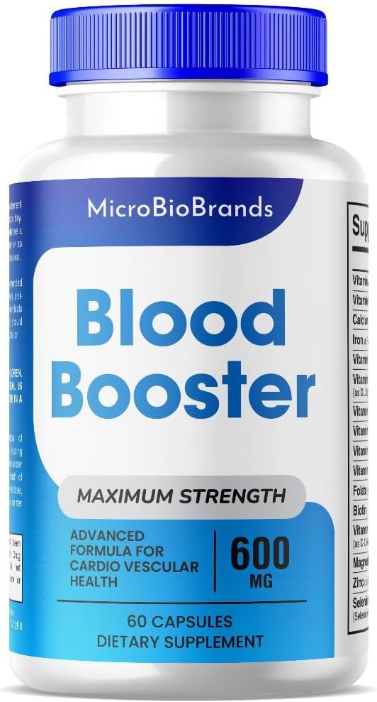 (1 Pack) MicroBio Blood ATM Capsules, Micro Bio Blood ATM Natural Blood Flow Support Supplement, Blood ATM Pills, Micro Bio Brands Blood ATM Advanced Formula Capsules