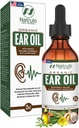 Saç Enfeksiyonu için Organik Kulak Yağı - Kulak Ağrısı için Doğal Kulaklar, Mayomer'in Kulak ve Ayı Yitirilmesi - Çocuklar, Yetişkinler, Bebek & Dog Earache Remedy - Ear Drops with Mullein, Garlic Made in USA
