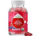 Yetişkinler için sağlıklı Gut Probiyotik Gummies - Gut Health Upset Stomach Relief ve Immune Support - Digestive Health Chewable Probiyotik Gummies for Women and Men - 5 Milyar CFU
